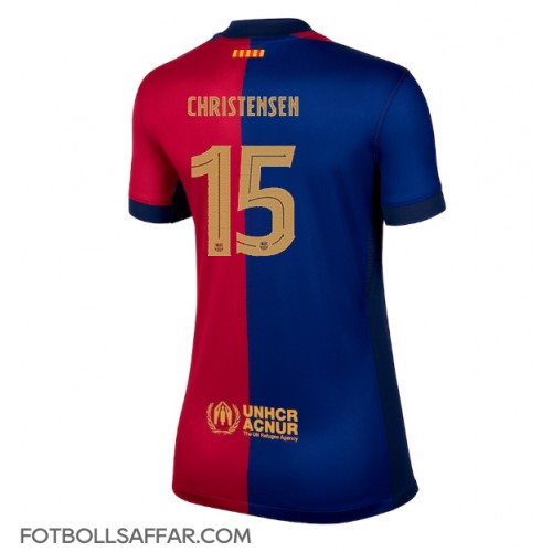 Barcelona Andreas Christensen #15 Hemmatröja Dam 2024-25 Kortärmad